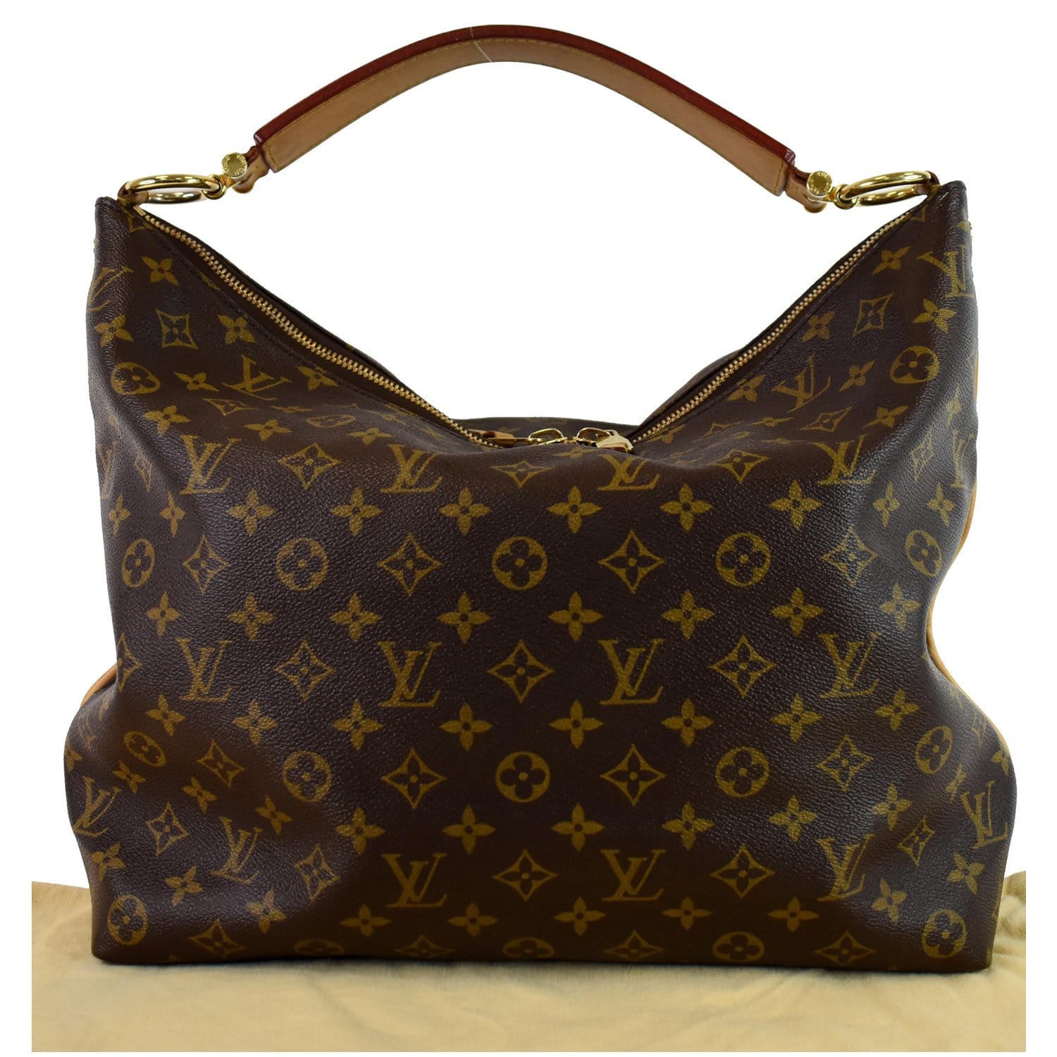 How to Spot an Authentic Louis Vuitton Sully MM Shoulder Bag