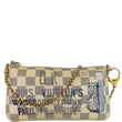 Louis Vuitton Valise Milla Damier Azur Pochette Bag White - Last Call