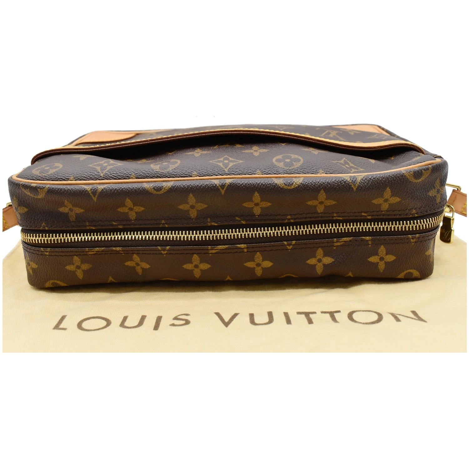 Brown Coated Canvas Louis Vuitton Trocadero 27 Cloth ref.956099