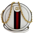 Gucci Ophidia Mini GG Round Web Leather Bag
