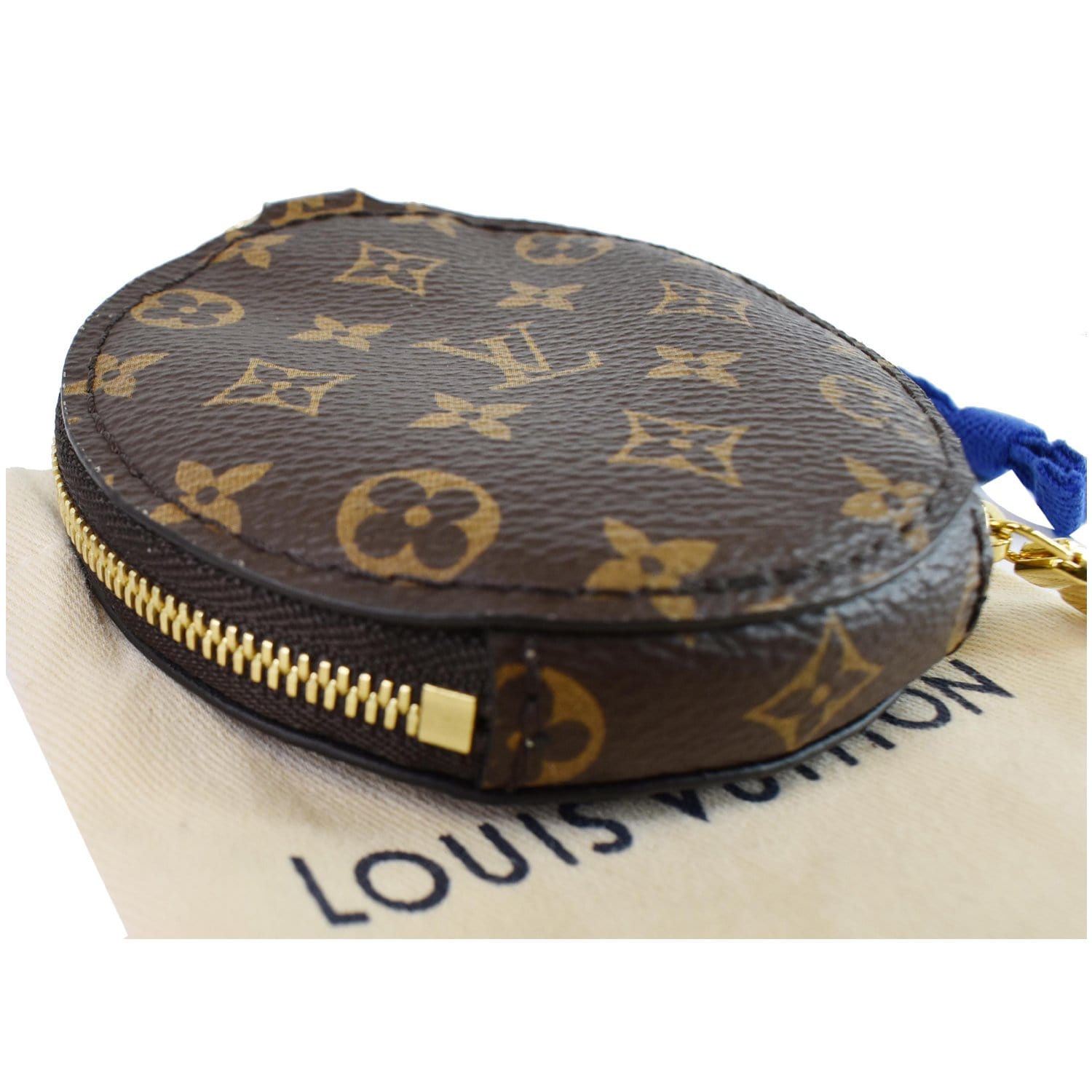 Louis Vuitton ケース 円形 Louis Vuitton Monogram Canvas Round Zipped Coin Purse