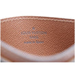 Daily cloth card wallet Louis Vuitton Brown in Cloth - 32399905