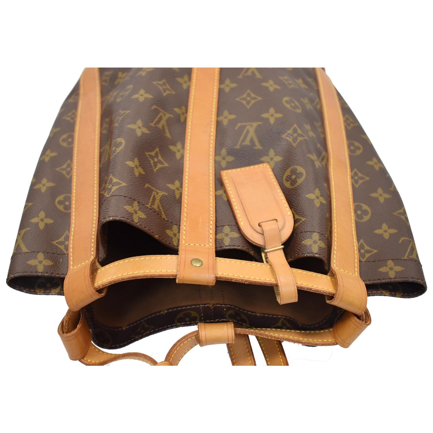 Randonnée leather backpack Louis Vuitton Brown in Leather - 35995569