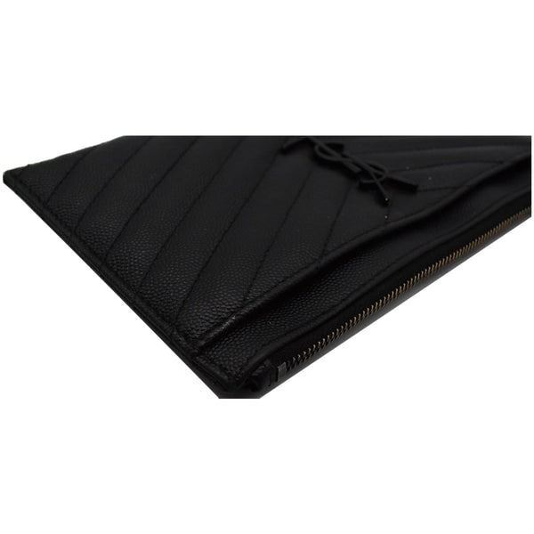 Yves Saint Laurent Bill Pouch Grain De Poudre Black - DDH