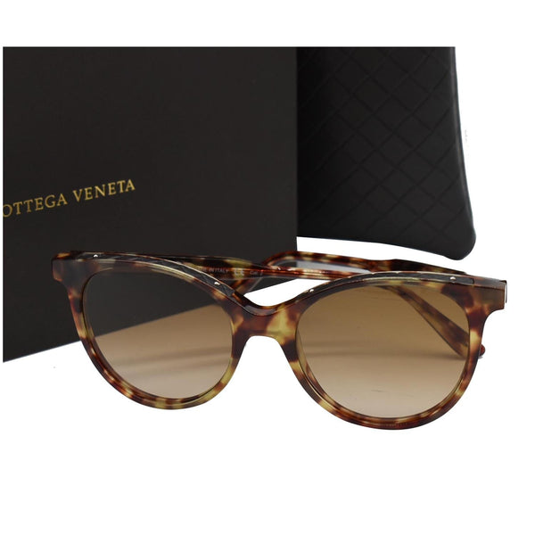 BOTTEGA VENETA BV0067S 004 Women Havana Sunglasses Brown Lens