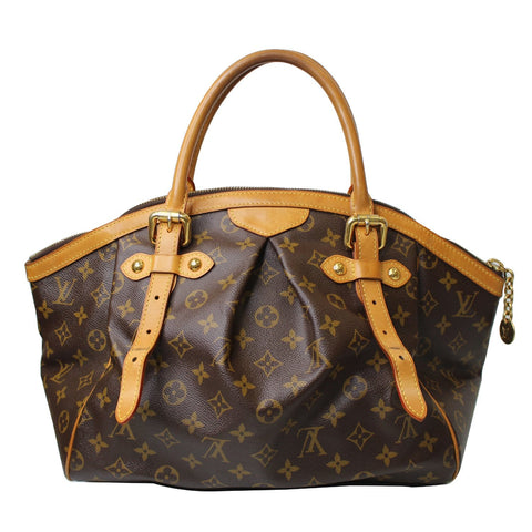 LOUIS VUITTON Tivoli GM Monogram Canvas Shoulder Bag Brown