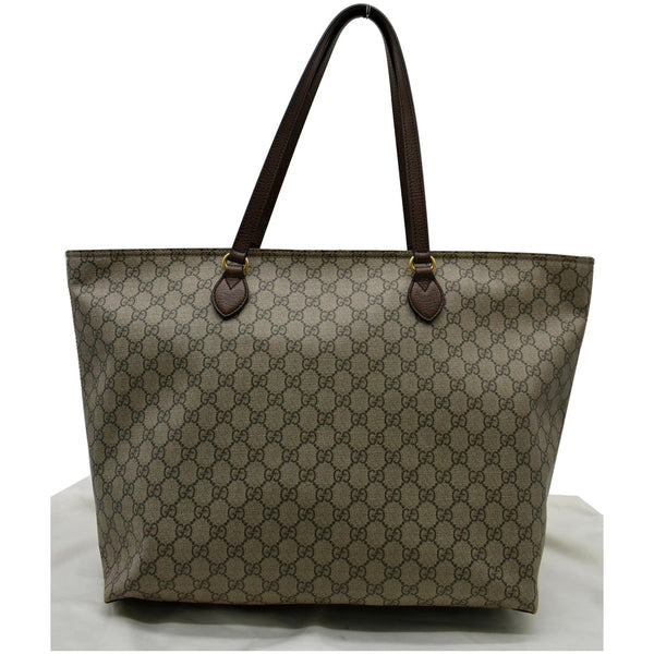 GUCCI Ophidia Large GG Supreme Coated Canvas Tote Bag Beige 547974