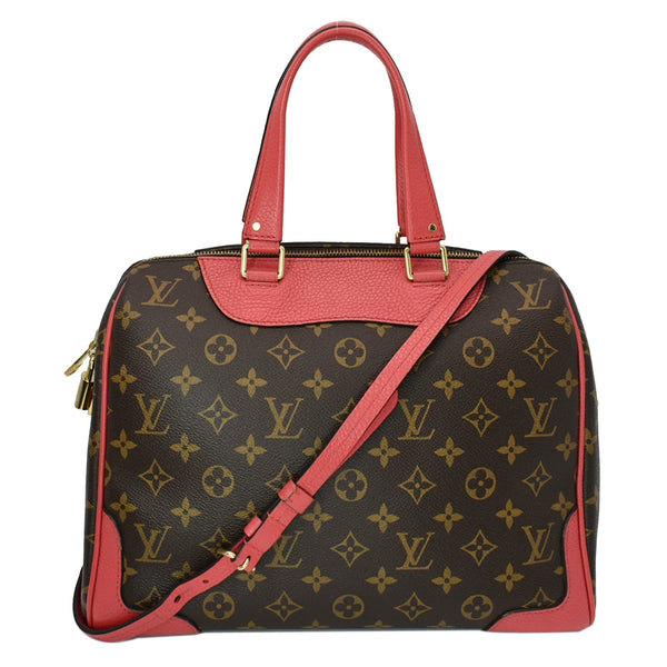 LOUIS VUITTON Retiro NM Monogram Canvas 2Way Shoulder Bag Red