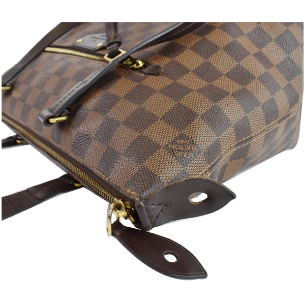LOUIS VUITTON Iena PM Damier Ebene Shoulder Bag Brown