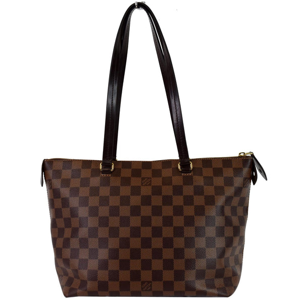 LOUIS VUITTON Iena PM Damier Ebene Shoulder Bag Brown