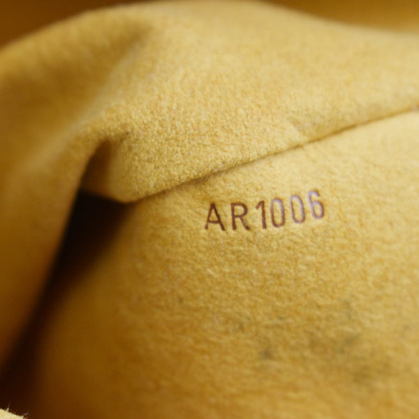 LOUIS VUITTON Cabas Raye GM Monogram Denim Shoulder Bag Blue