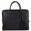 PRADA Saffiano Leather Briefcase Bag Black