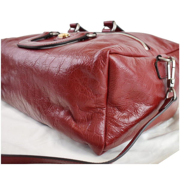 Gucci Soft Backpack Calfskin Leather Duffle Bag 587866 model