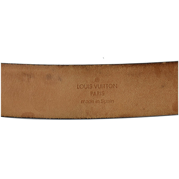 Louis Vuitton LV Initiales Leather Belt made in Spain