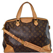LOUIS VUITTON Retiro GM Monogram Canvas 2Way Shoulder Bag Brown