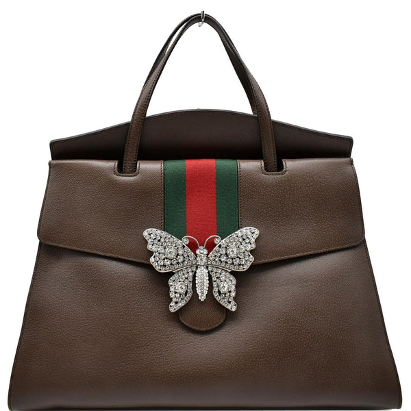 Gucci Butterfly Linea Totem Large Top Handle Bag