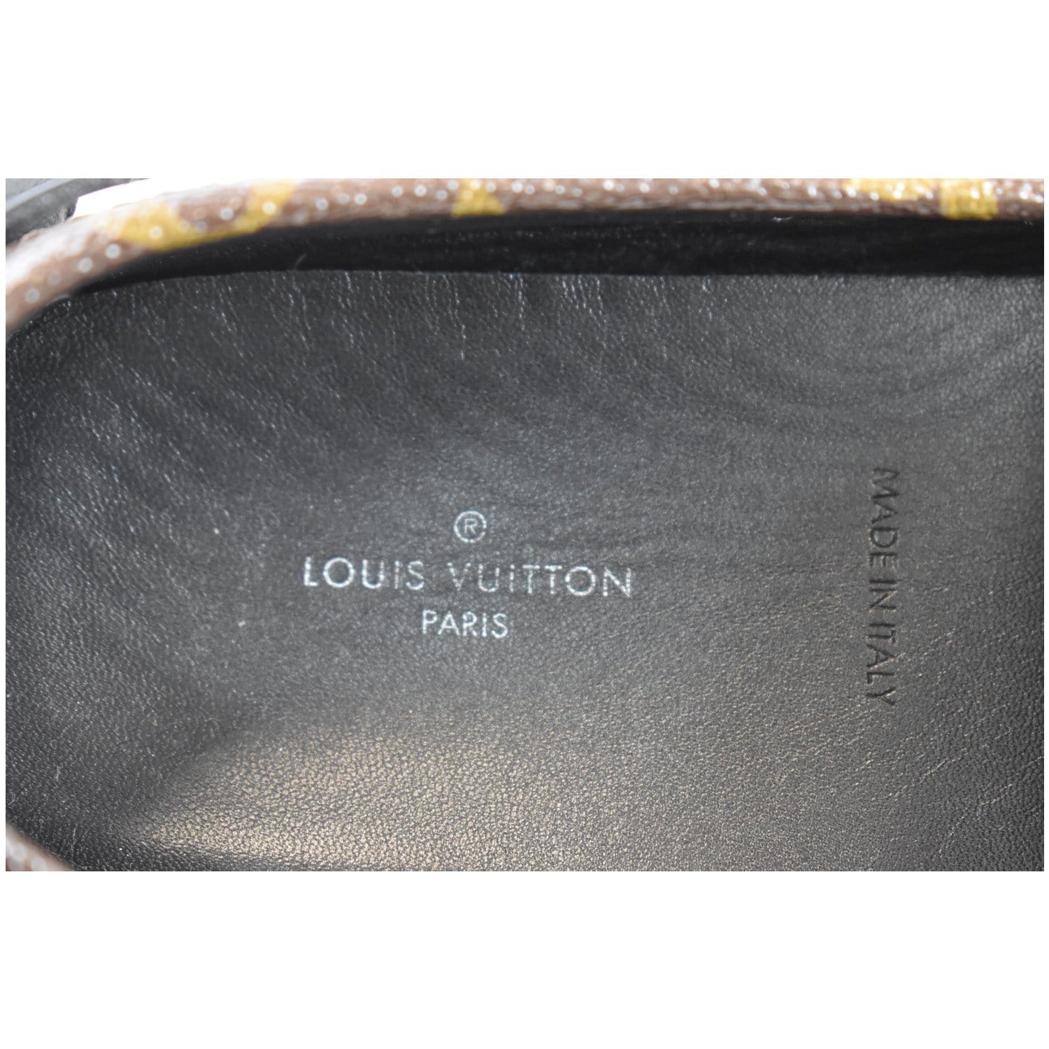 Louis Vuitton Hand-Stitched Vamp Gloria Flat Loafers Monogram Reverse  Canvas 2018