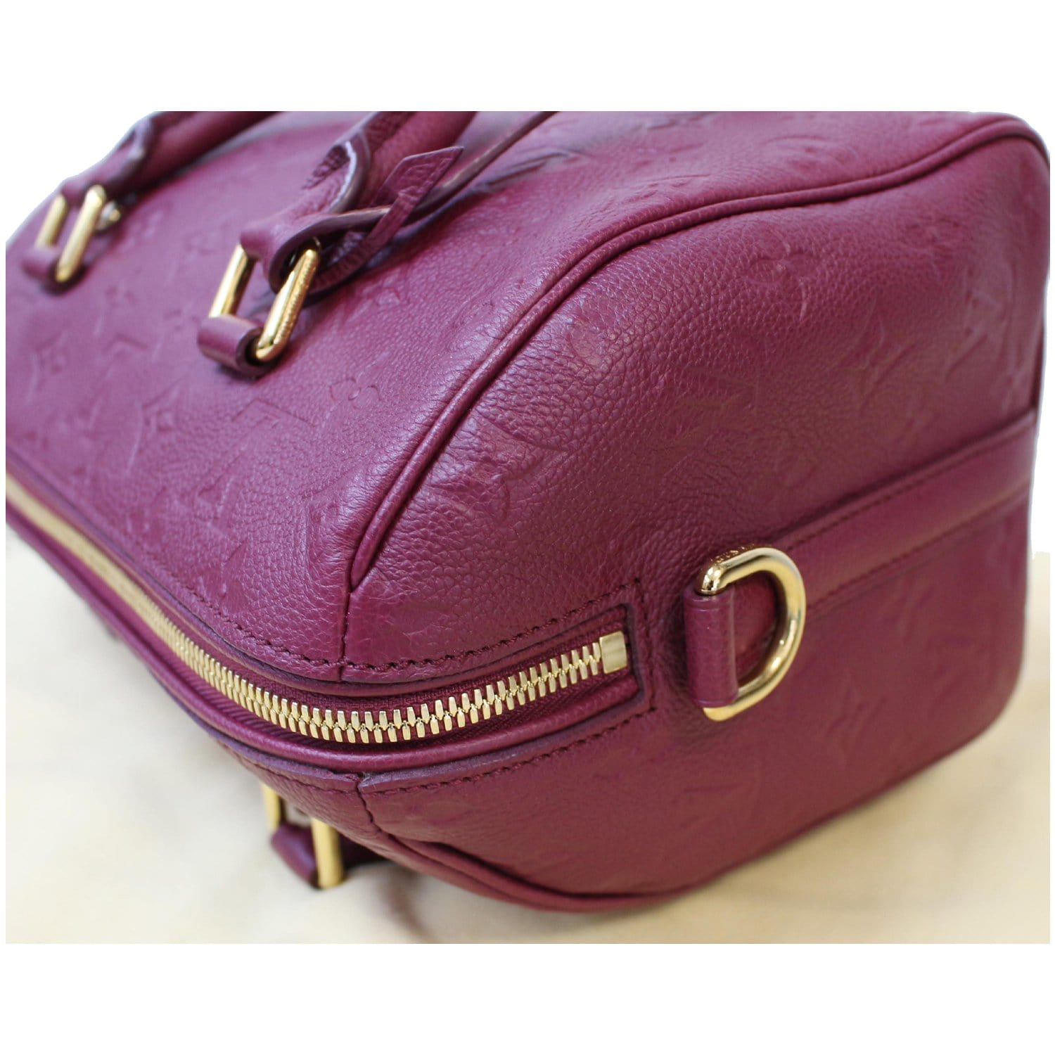 Louis Vuitton Speedy Bandouliere 25 in Brown Empreinte Leather Handbag - Authentic Pre-Owned Designer Handbags