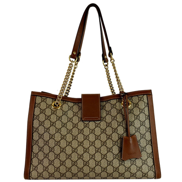 Gucci Padlock Medium GG Supreme Canvas bag top handle