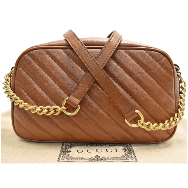 Gucci GG Marmont Small Leather Shoulder Strap Bag