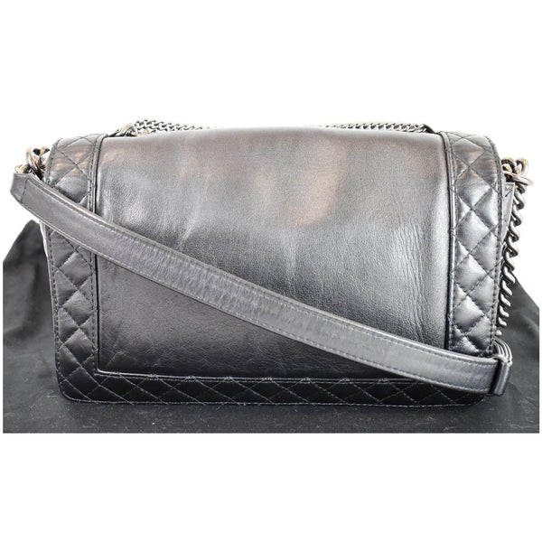 Chanel Boy Enchained Medium Calfskin Leather Flap handbag