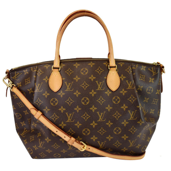 Louis Vuitton Turenne GM Monogram Canvas 2 Way Bag - brown exterior