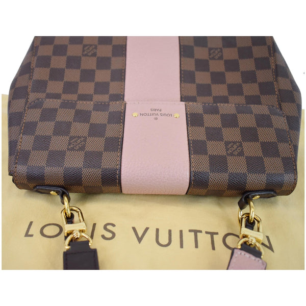 Louis Vuitton Bond Street Damier Ebene Shoulder Bag - top upside view
