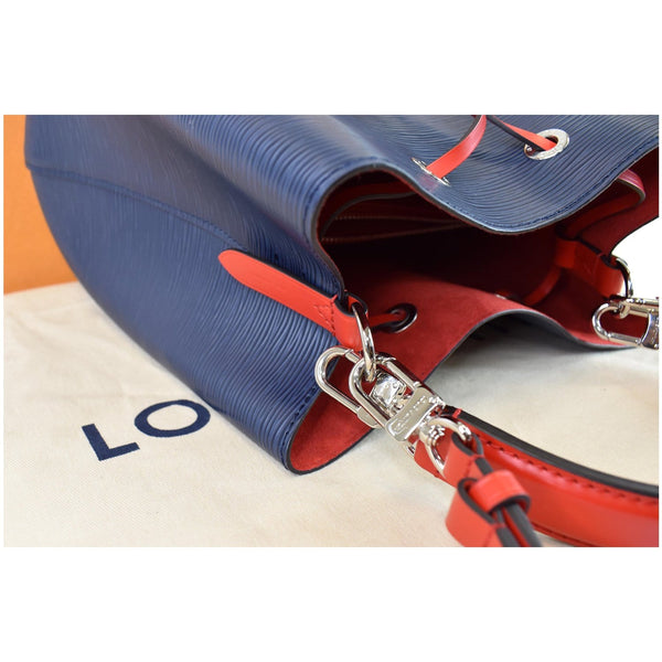 Louis Vuitton Neonoe Epi Leather Shoulder Bag Indigo - side view