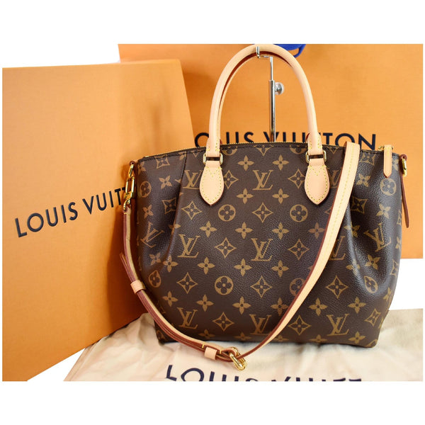 Louis Vuitton Turenne PM Monogram Canvas Bag front side view