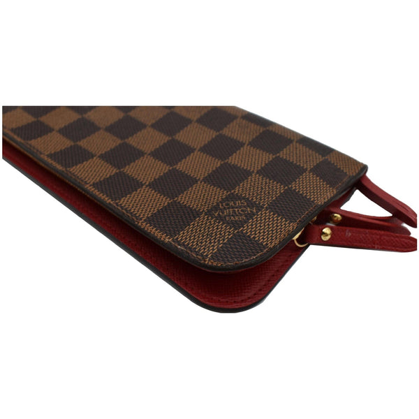 LOUIS VUITTON Insolite Damier Ebene Wallet Brown