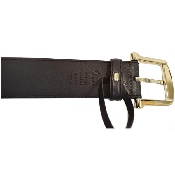 Gucci Microguccissima Leather Belt ID number