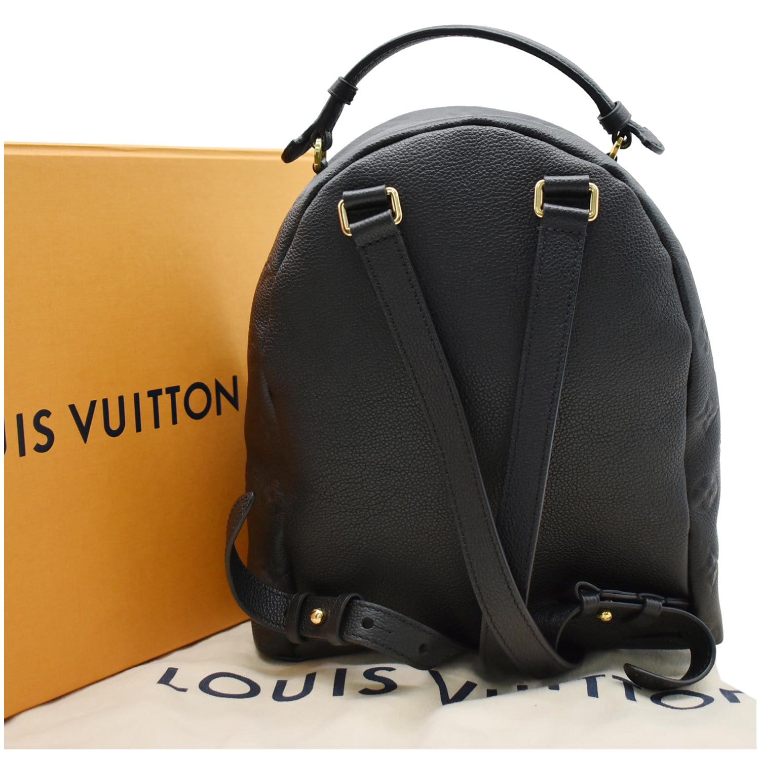 LOUIS VUITTON Empreinte Sorbonne Backpack Black 1299057
