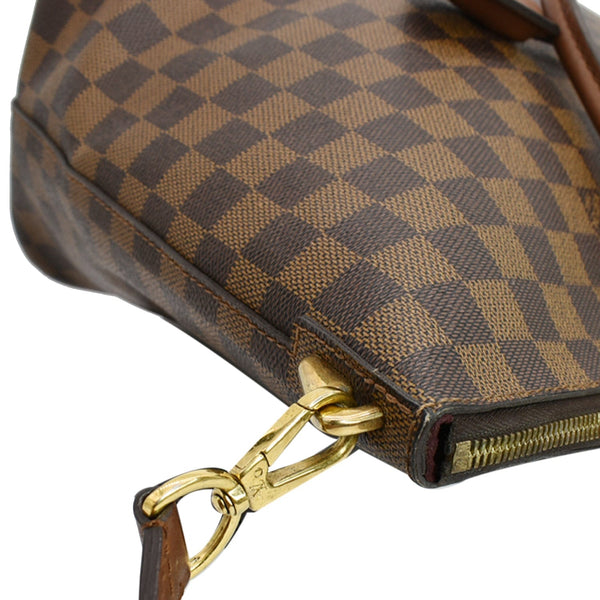 LOUIS VUITTON Belmont Damier Ebene Shoulder Bag Brown