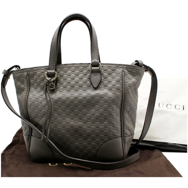 Gucci Small Bree GG Guccissima Leather Tote Shoulder bag