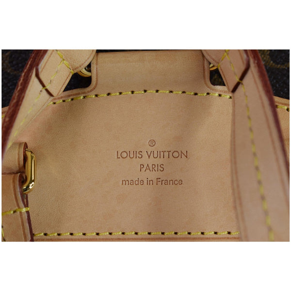 Louis Vuitton Montsouris NM Monogram Canvas Backpack - made in France