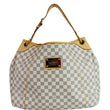 LOUIS VUITTON Galliera GM Damier Azur Shoulder Bag White