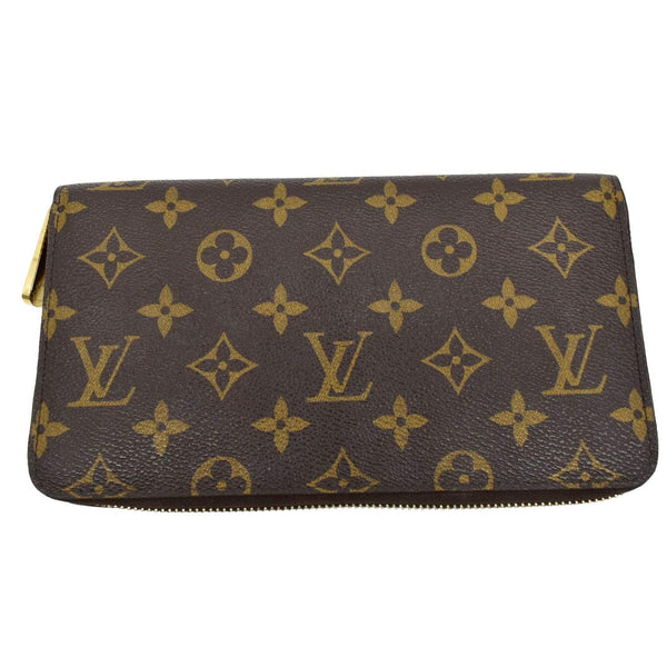Louis Vuitton Zippy Organizer Monogram Canvas Wallet - brown