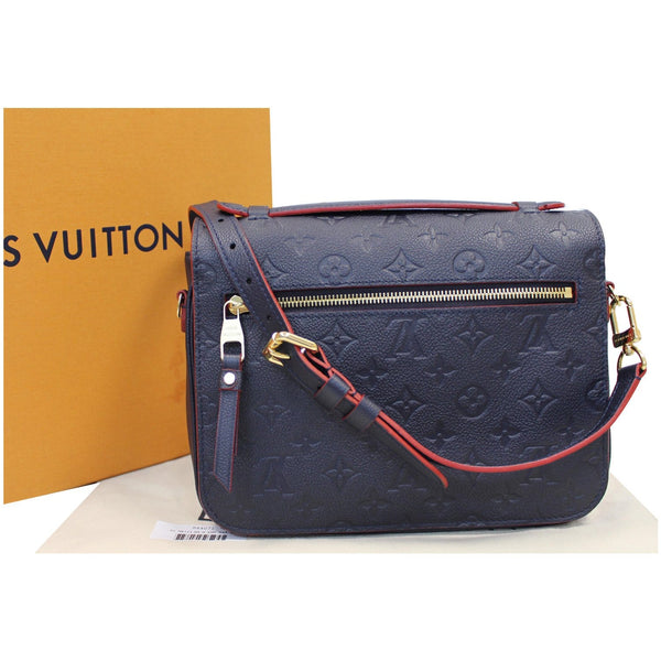 Louis Vuitton Metis Pochette Empreinte Leather Bag  - front 