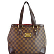 LOUIS VUITTON Hampstead PM Damier Ebene Shoulder Bag Brown