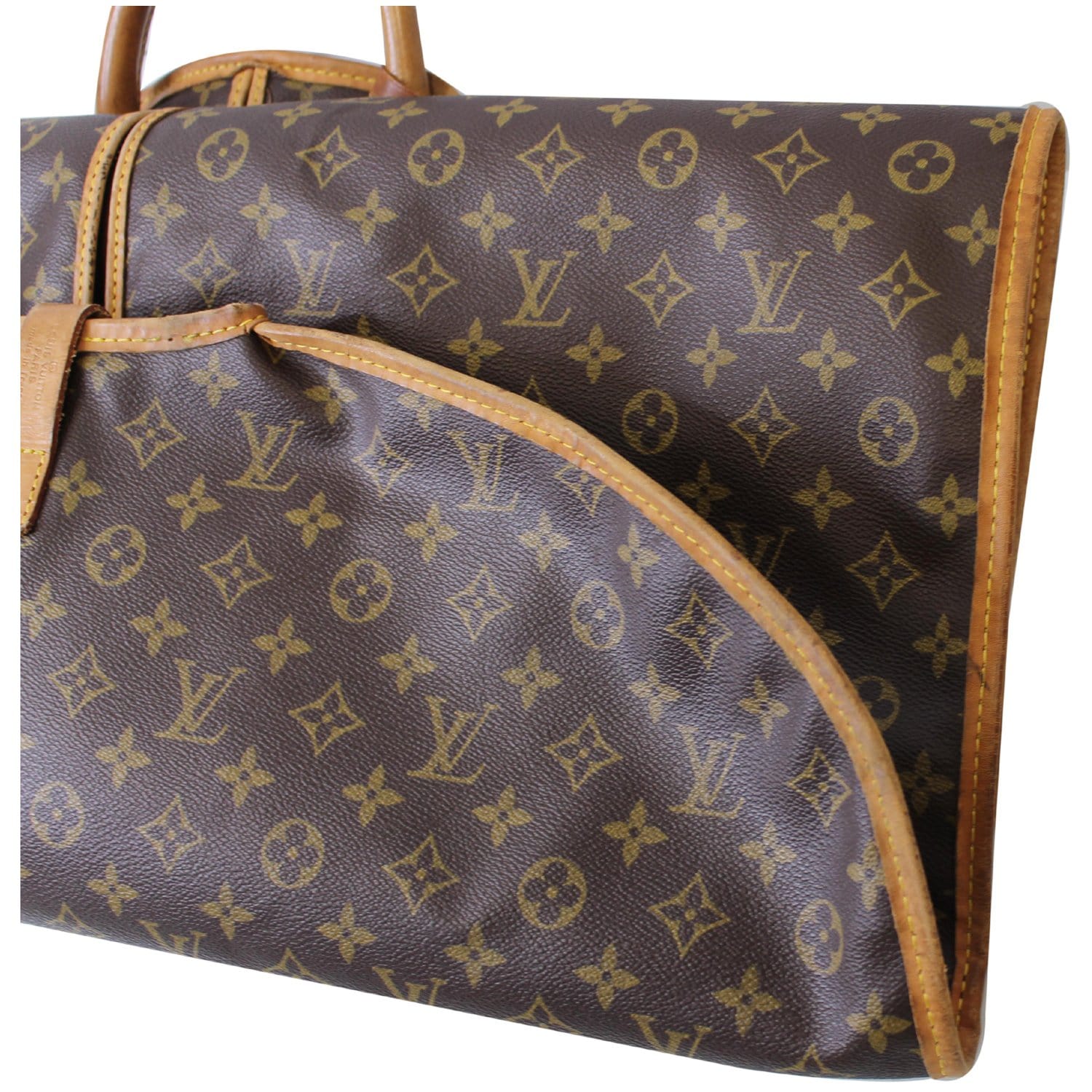 Zack cloth bag Louis Vuitton Brown in Cloth - 24618239