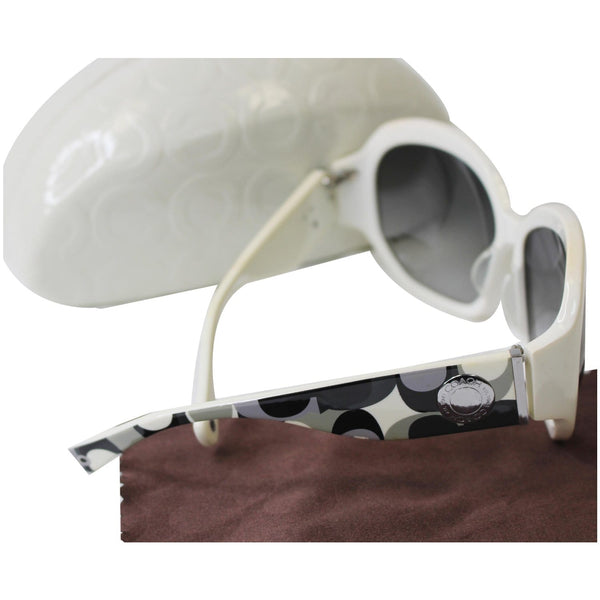 COACH Arabella Sunglasses White - Side View