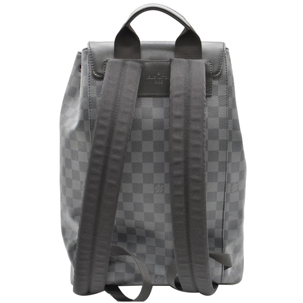 LOUIS VUITTON Utility Damier Graphite Backpack Bag Black - 10% OFF