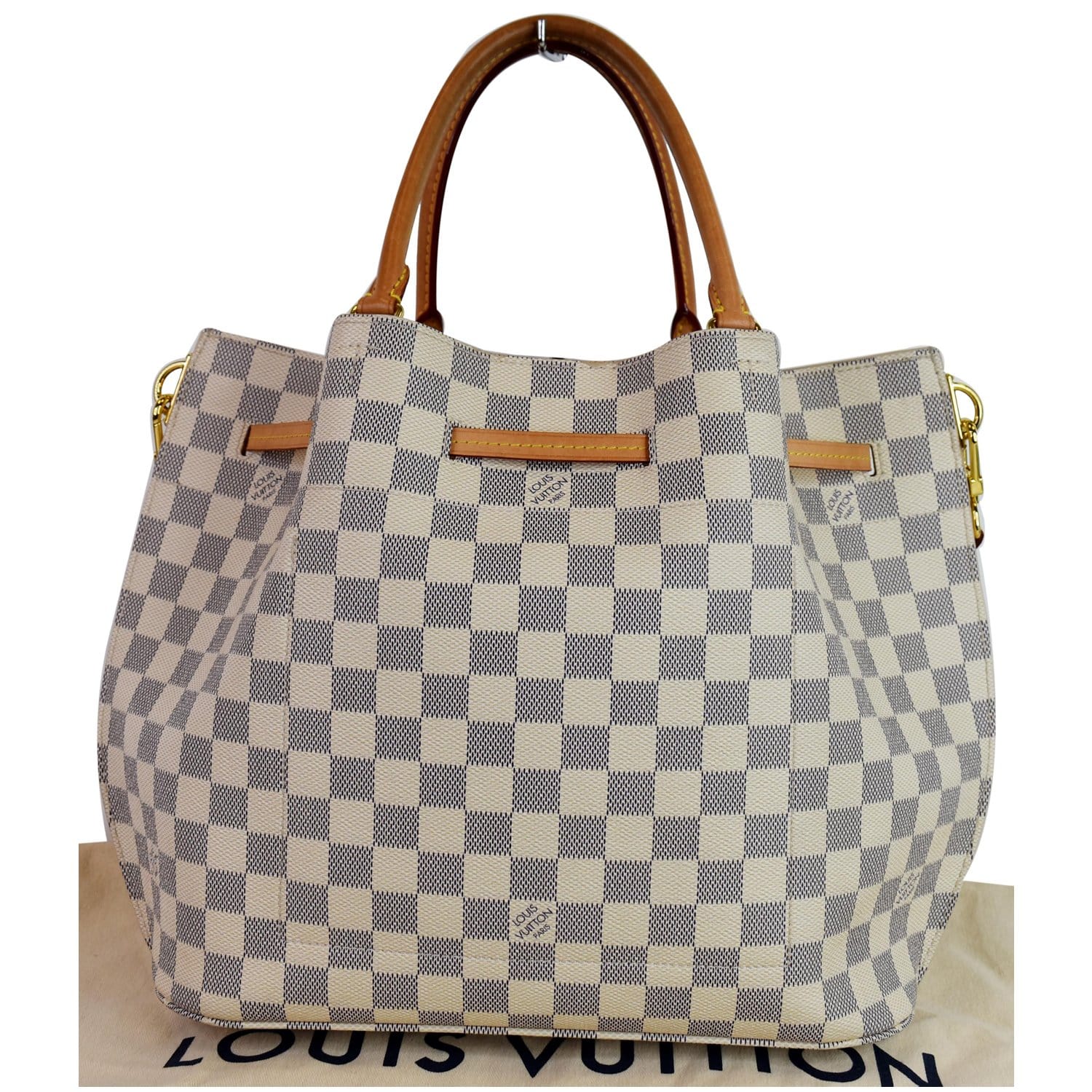 Louis Vuitton Girolata Damier Azur Canvas shoulder bag w/COA - Organic  Olivia