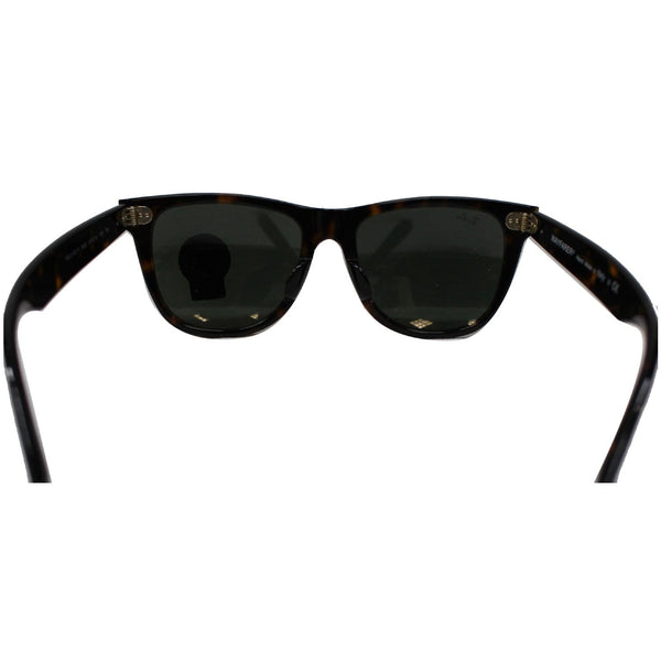 RAY-BAN RB2140F 902 54 Sunglasses Gloss Tortoise / Green Classic G-15 Lens