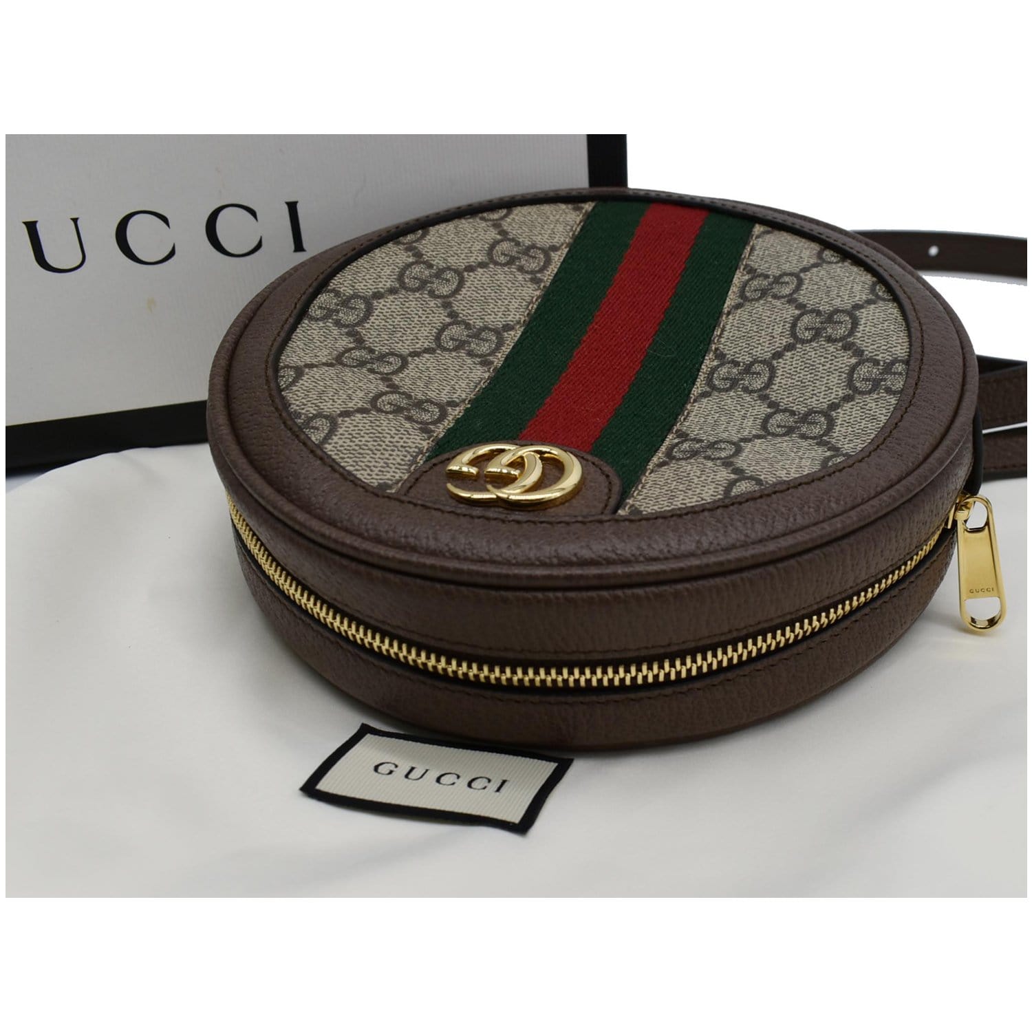Gucci Ophidia Web-trim Pouch Bag - Farfetch