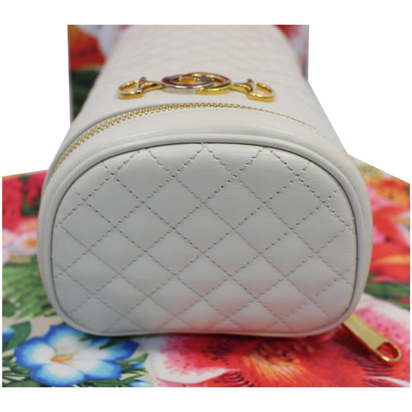 Gucci Trapuntta Calfskin Leather Belt Bag - bag top