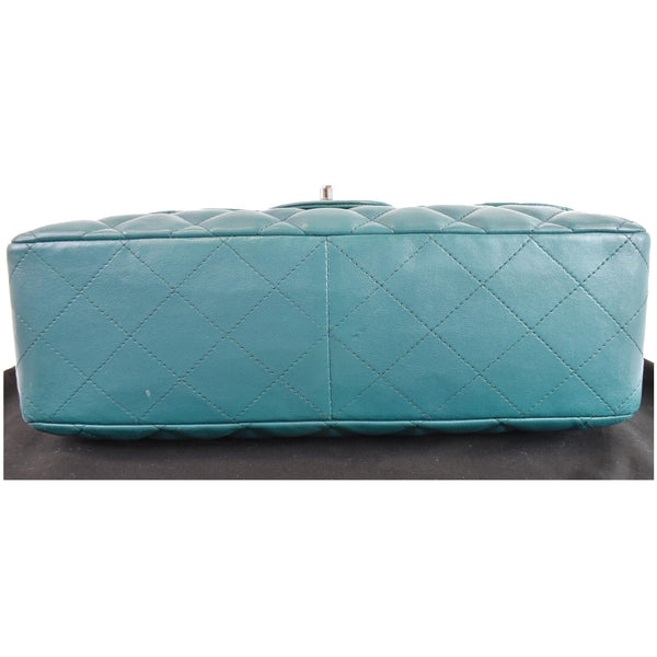 Chanel Jumbo Classic Double Flap Lambskin Tote bag bottom