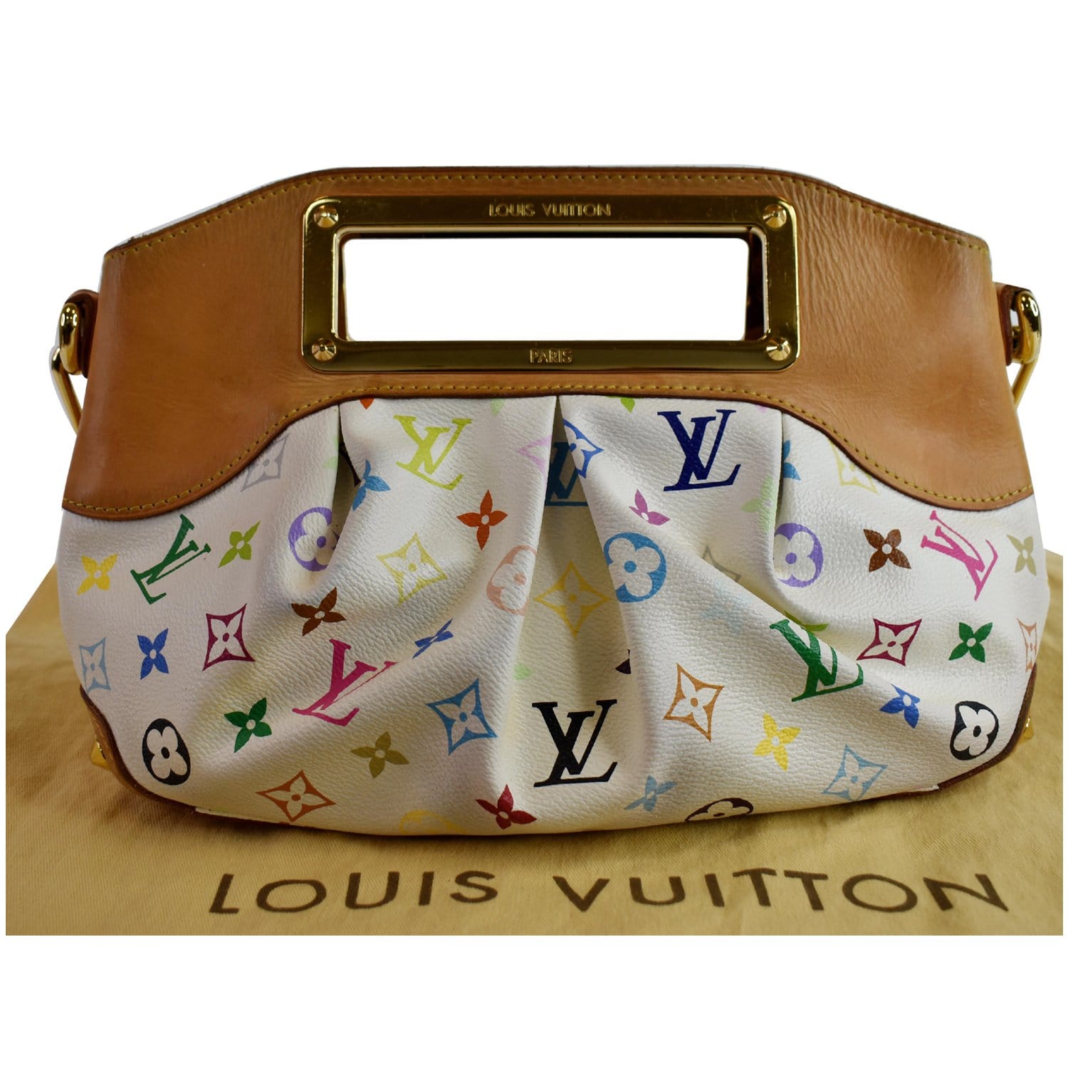 LOUIS VUITTON Judy MM Multicolore Satchel Shoulder Hand Bag –  Debsluxurycloset