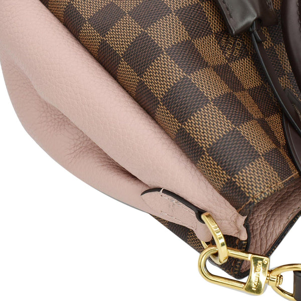 LOUIS VUITTON Brittany Damier Ebene Shoulder Bag Brown