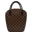 LOUIS VUITTON Sarria Seau Damier Ebene Tote Bag Brown